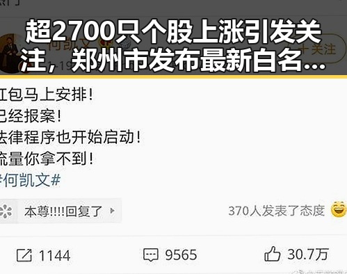 超2700只个股上涨引发关注，郑州市发布最新白名单揭示体育类校外培训机构实锤爆料